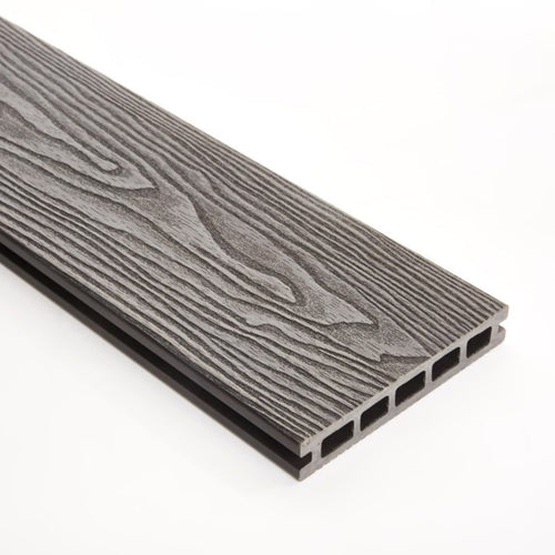 TRITON - Double Faced Composite Decking - Grey - 148mm x 25mm
