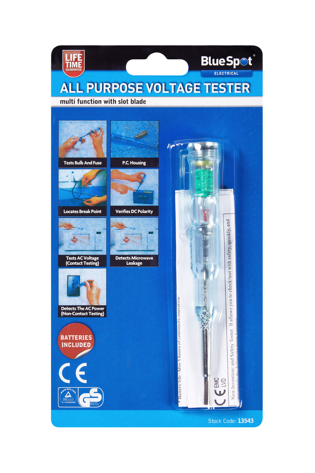 Blue Spot All Purpose Voltage Tester