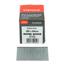 Load image into Gallery viewer, Collated Brad Nails without Gas - 16 Gauge - Straight - Galvanised - 2000pcs