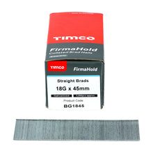 Load image into Gallery viewer, Collated Brad Nails without Gas - 18 Gauge - Straight - Galvanised - 5000pcs