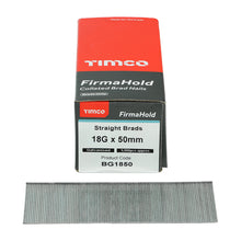 Load image into Gallery viewer, Collated Brad Nails without Gas - 18 Gauge - Straight - Galvanised - 5000pcs