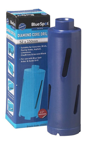 Blue Spot 52 X 150mm Diamond Core Drill
