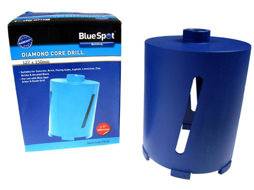 Blue Spot 127 X 150mm Diamond Core Drill