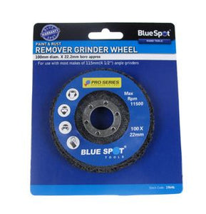 Blue Spot 100mm (4") Rust Remover Grinding Wheel