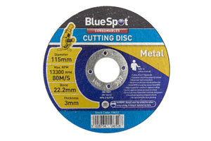 Blue Spot 115mm (4.5") Metal Cutting Disc
