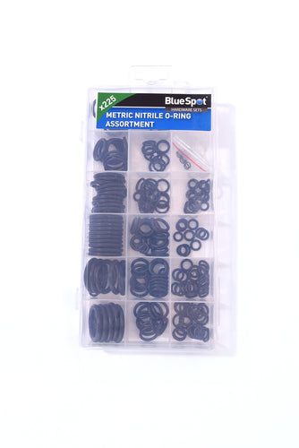 Blue Spot 225 Piece Assorted Metric Nitrile O-Ring Set