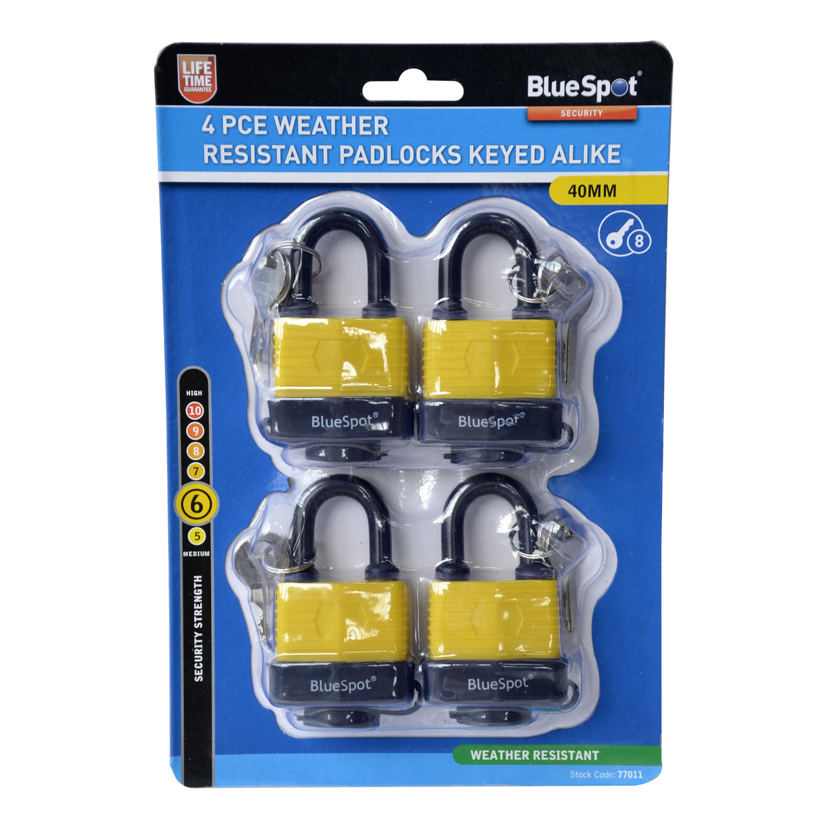 Fort Knox Padlocks Iron Keyed Alike Q6 - DIY Superstore