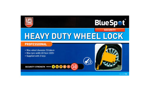 Blue Spot Heavy Duty Wheel Lock