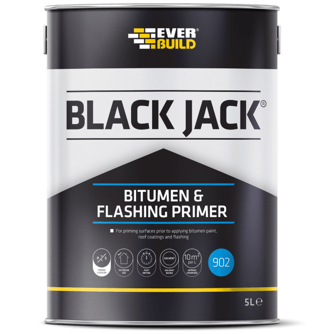 Everbuild - Black Jack Bitumen & Flashing Primer