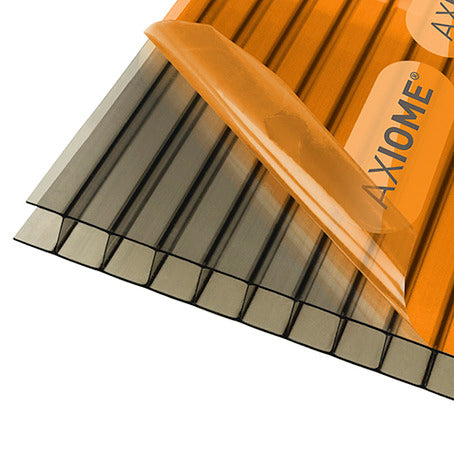 Axiome Polycarbonate Sheets - Bronze - Twinwall - 10mm