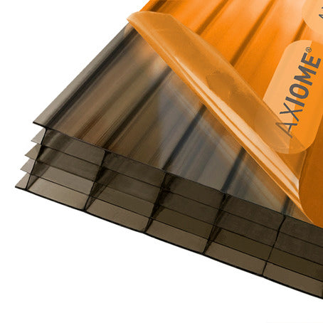 Axiome Polycarbonate Sheets - Bronze - Multiwall - 25mm
