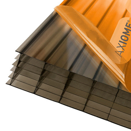 Axiome Polycarbonate Sheets - Bronze - Multiwall - 35mm