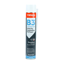 Load image into Gallery viewer, B3 General Purpose Fill & Fix Expanding PU Foam - Non Fire Rated