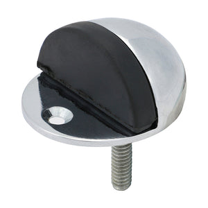 Oval Door Stop - 3 Colours - 47mm - Fixings Included