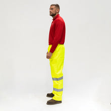 Load image into Gallery viewer, Hi-Vis Trousers - Elasticated Waist - Yellow