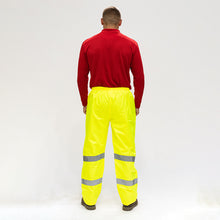 Load image into Gallery viewer, Hi-Vis Trousers - Elasticated Waist - Yellow
