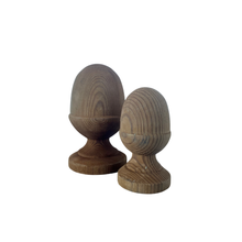 Load image into Gallery viewer, Gatemate Wooden Acorn Post Finial - Treated