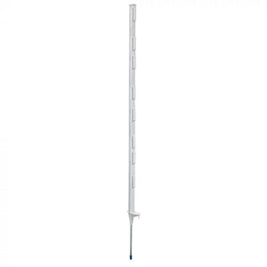 FENCETEXX 4ft/120cm Electric Fence Stakes - White