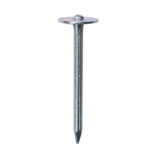 Load image into Gallery viewer, Masonry Nails - Mickey - Fixed Washer - Zinc