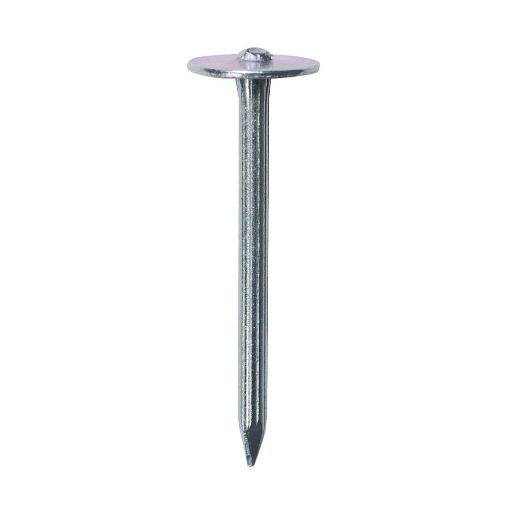 Masonry Nails - Mickey - Fixed Washer - Zinc