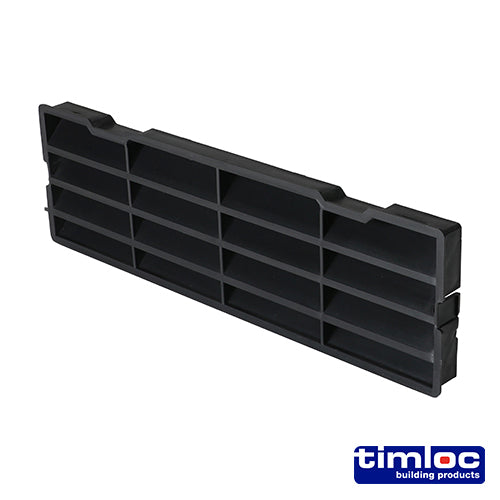 Timloc Through-Wall Cavity Sleeve Baffle - Black