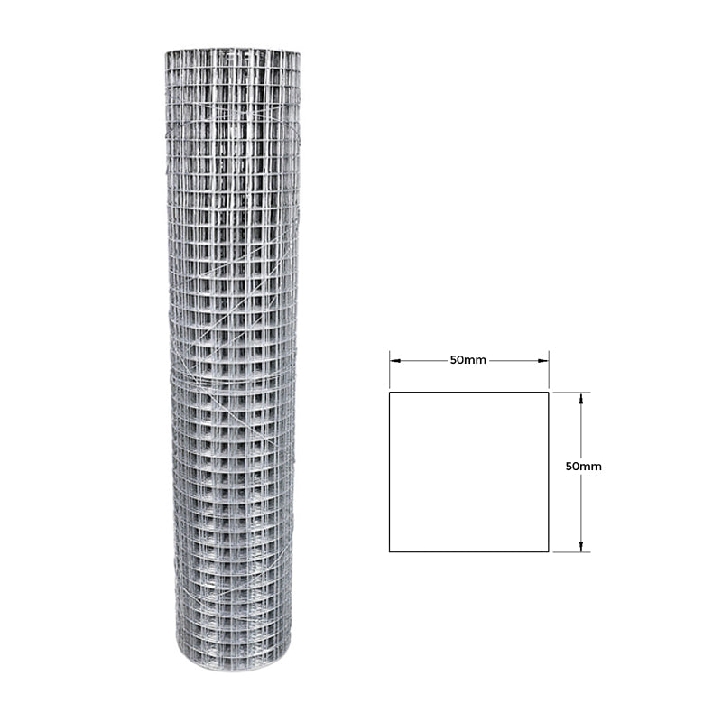 Premium Welded Square Wire Mesh Roll – 1.2m x 15m | 2