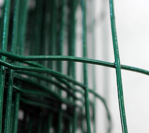 1.2m x 30m | Dark Green Coated Welded Wire Mesh 3x4" Hole Fence | 2.0mm Wire