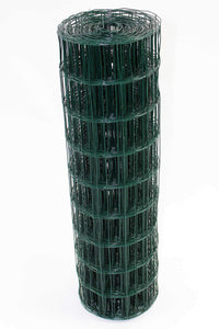 1.2m x 15m | Dark Green Coated Welded Wire Mesh 3x4" Hole Fence | 2.0mm Wire