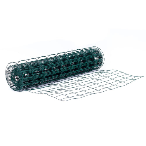 1.2m x 30m | Dark Green Coated Welded Wire Mesh 3x4