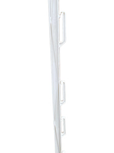 FENCETEXX 4ft/120cm Electric Fence Stakes - White