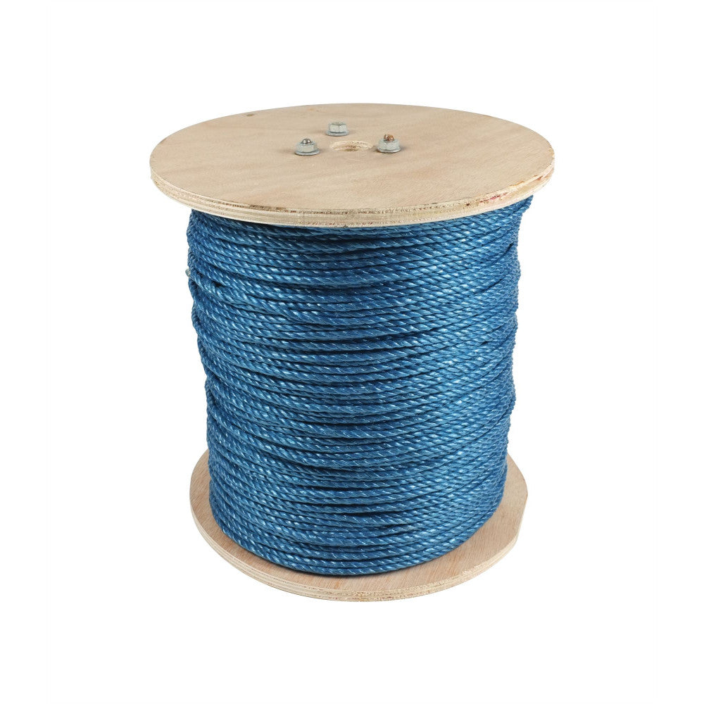 Rope Drum 6mm x 500M - Multi-Purpose Blue Polypropylene