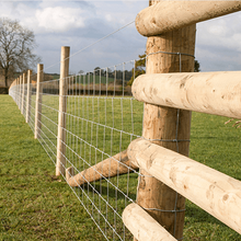 Load image into Gallery viewer, Galvanised Stock Fencing Wire 50m Roll – 0.8m / 1.0m / 1.2m Height – Strong Livestock Fence
