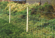 Load image into Gallery viewer, Galvanised Stock Fencing Wire 50m Roll – 0.8m / 1.0m / 1.2m Height – Strong Livestock Fence