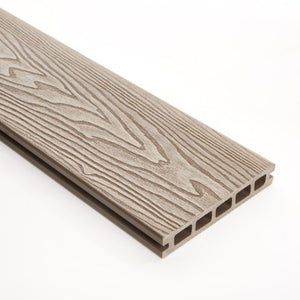 TRITON - Double Faced Composite Decking - Natural - 148mm x 25mm