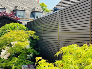 Durapost Urban Composite Fence Panel - 6ft Pack - Charcoal