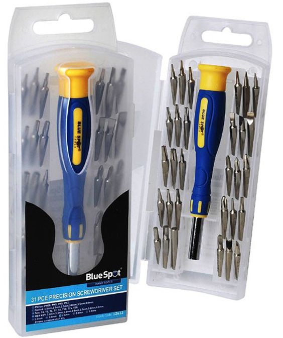 Blue Spot 31 Piece Precision Screwdriver