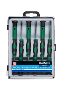 Blue Spot 6 Piece Precision Torx Screwdriver Set