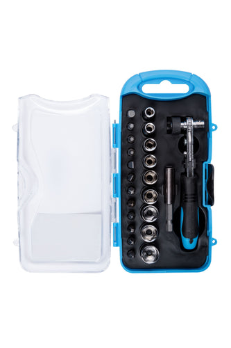 Blue Spot 23 Piece Offset Ratchet Bit and Socket Set