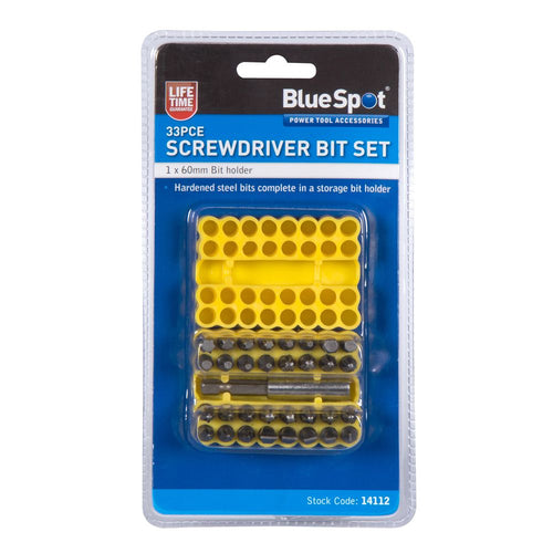 Blue Spot 33 Piece Screwdriver Bit Set