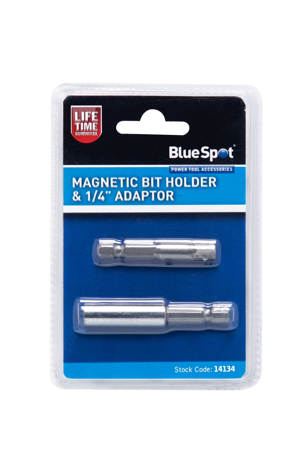 Blue Spot Magnetic Bit Holder; 1/4 Adaptor