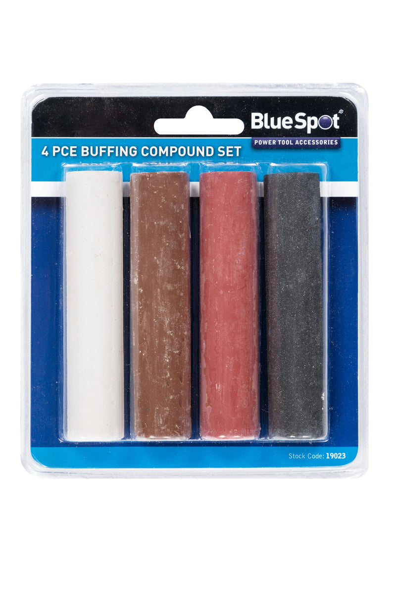 Blue Spot Tools 4 PCE Buffing Compound Set
