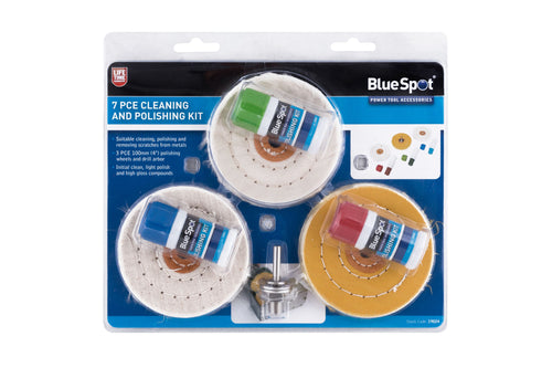 Blue Spot 7 Piece Cleaning and Polishing Kit
