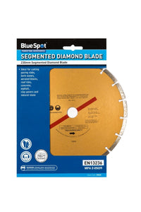 Blue Spot 230mm (9") Segmented Gold Diamond Dry Cutting Disc