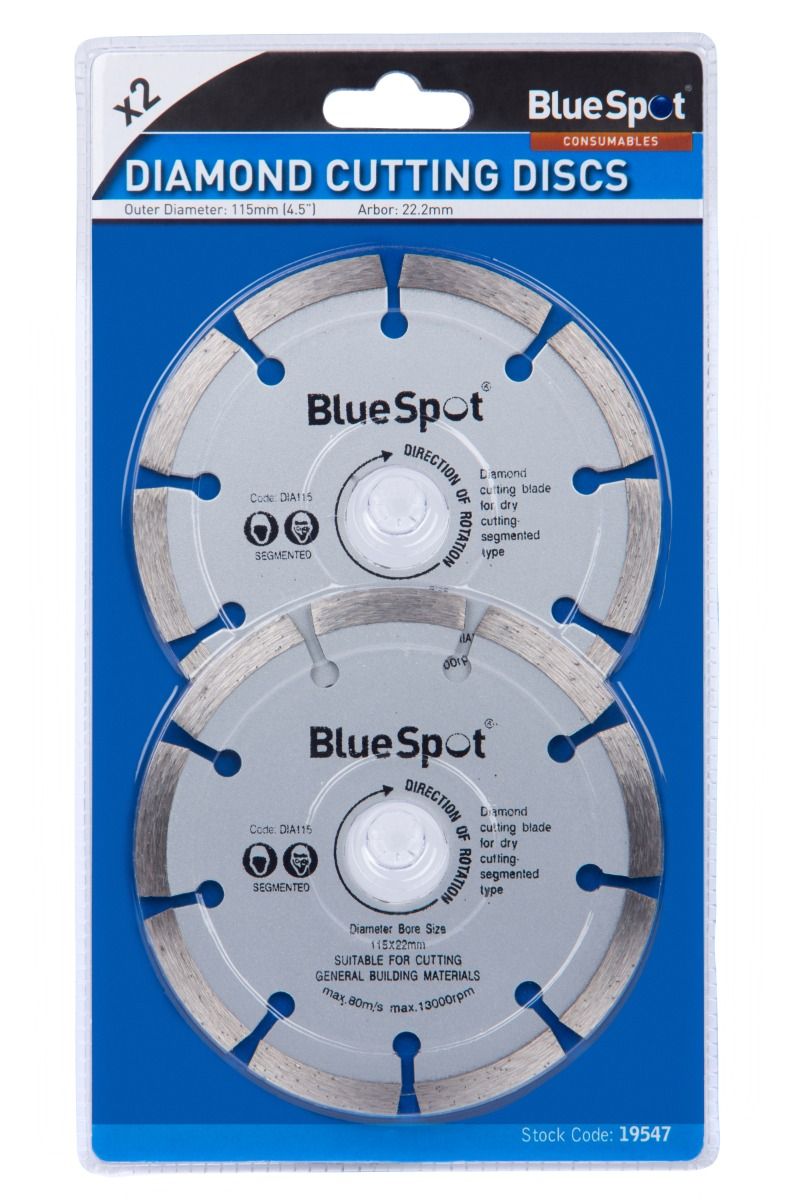 Blue Spot 2 Piece 115mm (4.5