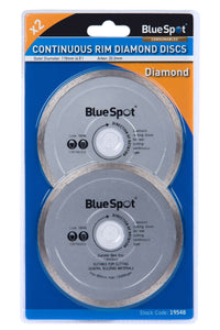 Blue Spot 2 Piece Continuous Rim 115mm (4.5) Diamond Discs