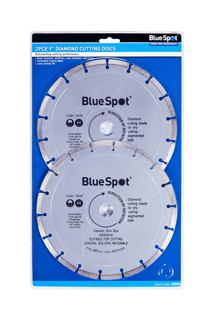 Blue Spot 2 Piece 230mm (9
