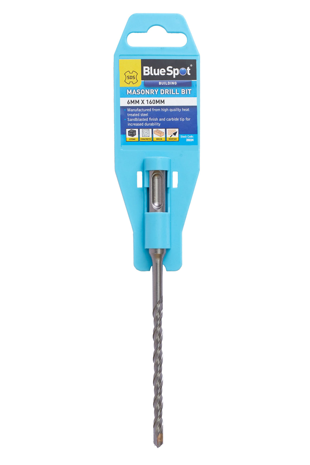 Blue Spot SDS Masonry Drill Bit (6mm x 160mm)