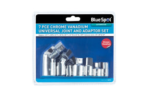 Blue Spot 7 Piece Universal Joint And Adaptor Set