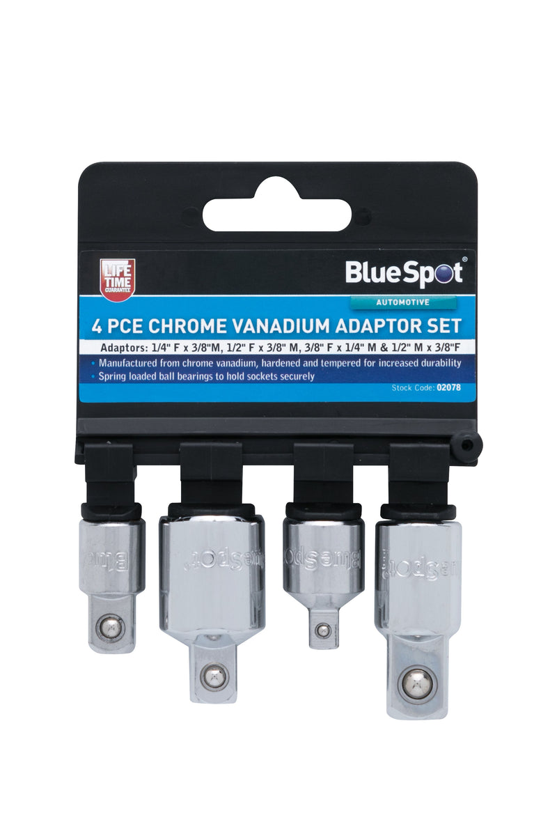 Blue Spot 4 Piece Adaptor Set – Just The Job Supplies Ltd