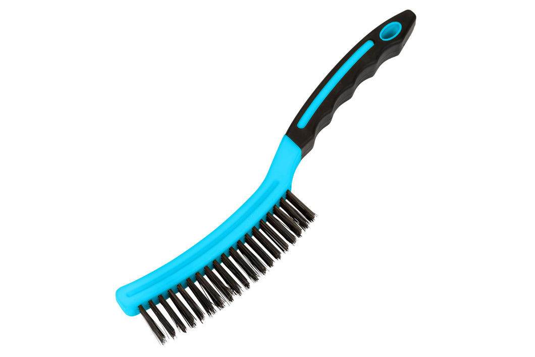 Blue Spot Soft Grip Wire Brush